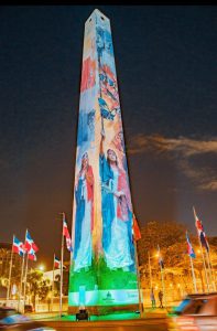 Iluminación Obelisco Macho