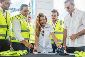 Presidente y Alcaldesa Supervisan Obras