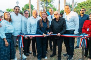 Alcaldía del DN y Fundación Bonanza inauguran el parque Belice